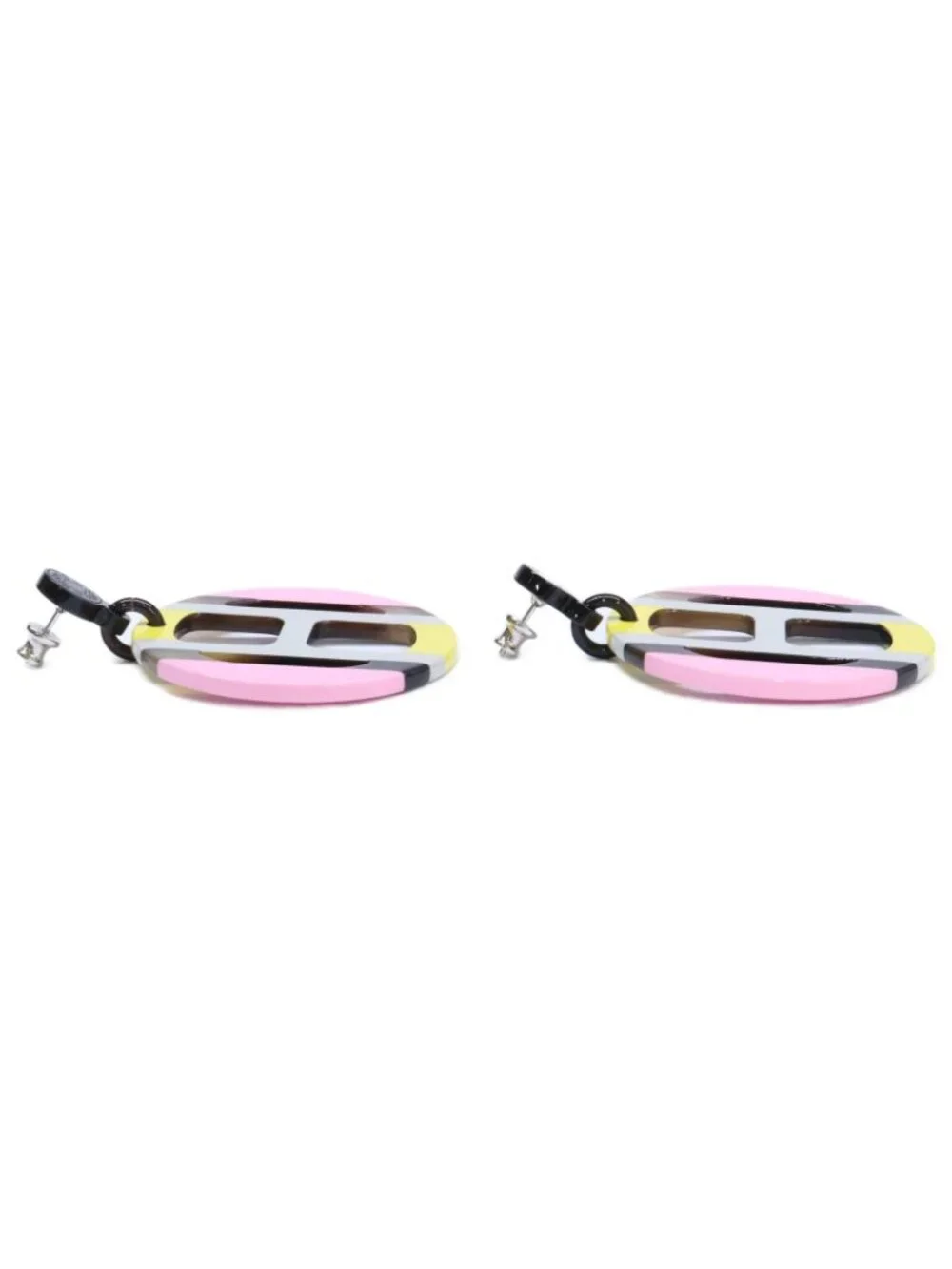 Hermes Equipe Earring Gray
